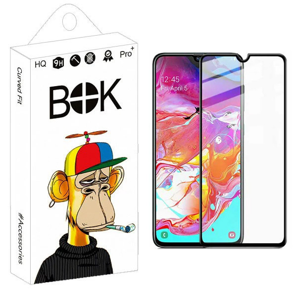 محافظ صفحه نمایش سرامیکی مات بوک مدل Opaque مناسب برای گوشی موبایل سامسونگ Galaxy A70 / A70s / A02 / A02s / A022 / A12 / A32 5G / A42