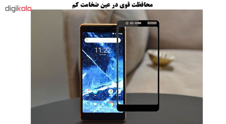 محافظ صفحه نمایش 5D هورس مدل FAG مناسب برای گوشی موبایل نوکیا 2018 5.1