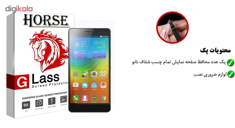محافظ صفحه نمایش نانو هورس مدل FSN مناسب برای گوشی موبایل لنوو K3 Note / A7000 Turbo