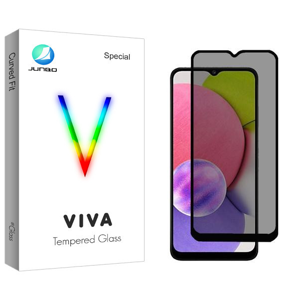 محافظ صفحه نمایش حریم شخصی جانبو مدل Viva مناسب برای گوشی موبایل سامسونگ Galaxy A03s