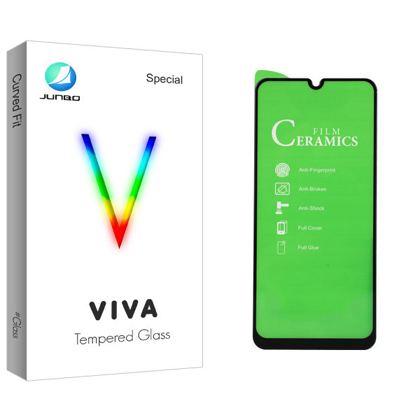 محافظ صفحه نمایش سرامیکی جانبو مدل Viva Glass مناسب برای گوشی موبایل سامسونگ Galaxy A20