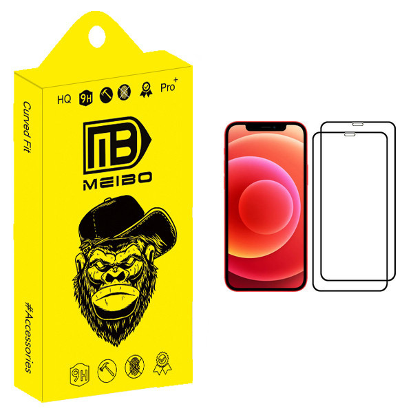 محافظ صفحه نمایش میبو مدل +HD مناسب برای گوشی موبایل اپل iPhone 12 mini بسته دو عددی