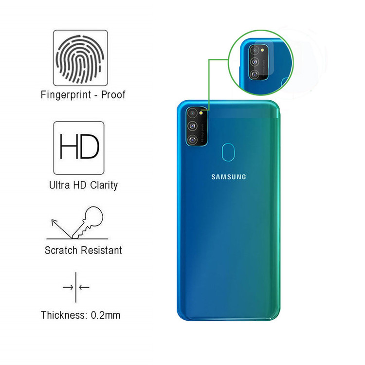 محافظ لنز دوربین هورس مدل SGL-H مناسب برای گوشی موبایل سامسونگ Galaxy M30s