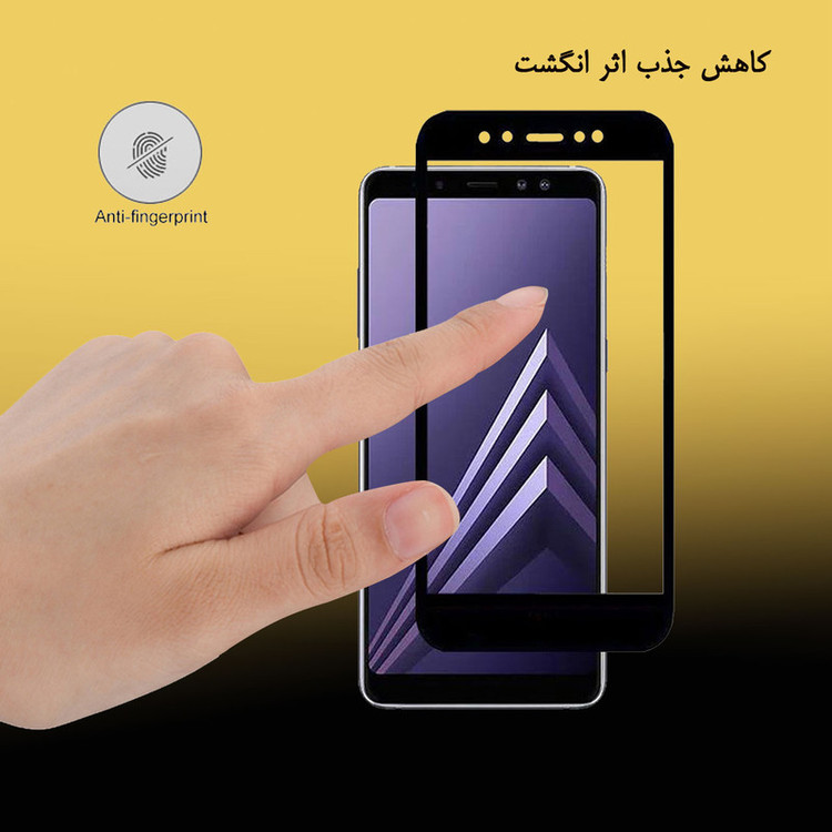محافظ صفحه نمایش سرامیکی هورس مدل CMC-H مناسب برای گوشی موبایل سامسونگ Galaxy A8Plus 2018