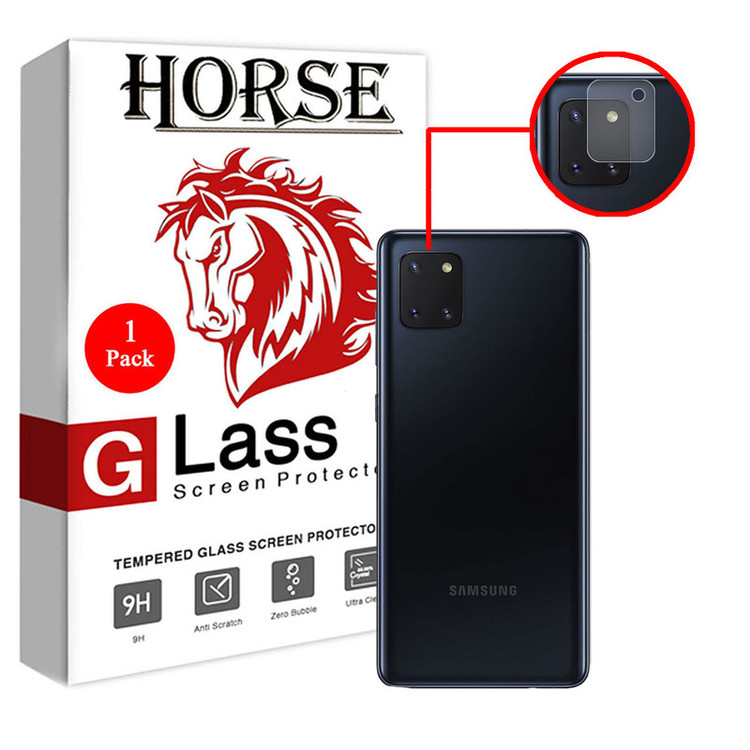 محافظ لنز دوربین هورس مدل SGL-H مناسب برای گوشی موبایل سامسونگ Galaxy Note10 Lite