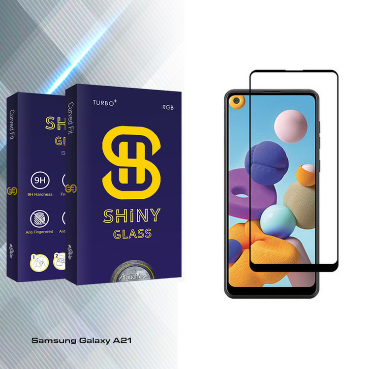 محافظ صفحه نمایش آتوچبو مدل Shiny Glass مناسب برای گوشی موبایل سامسونگ Galaxy A21