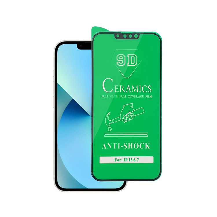 محافظ صفحه نمایش سرامیکی گریفین مدل FLCRG GN to مناسب برای گوشی موبایل اپل iPhone 13 Pro Max