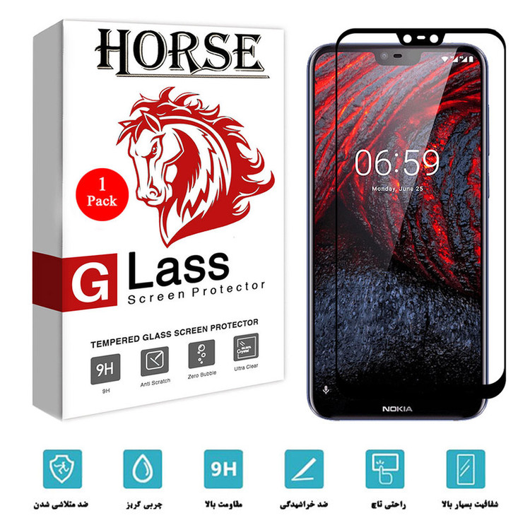 محافظ صفحه نمایش سرامیکی هورس مدل CMC01 مناسب برای گوشی موبایل نوکیا 6.1 Plus