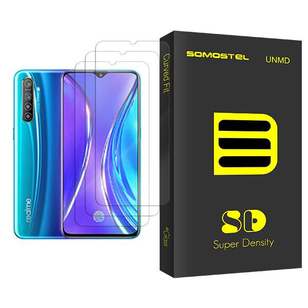 محافظ صفحه نمایش سوماستل مدل SD Glass MIX003 مناسب برای گوشی موبایل ریلمی X2 بسته سه عددی