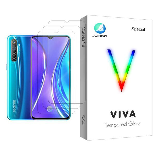 محافظ صفحه نمایش جانبو مدل Viva Glass MIX003 مناسب برای گوشی موبایل ریلمی XT 730G بسته سه عددی