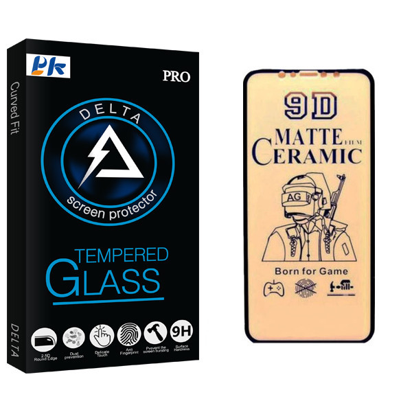 محافظ صفحه نمایش مات پی کی مدل Delta Glass مناسب برای گوشی موبایل اپل Iphone XR/11