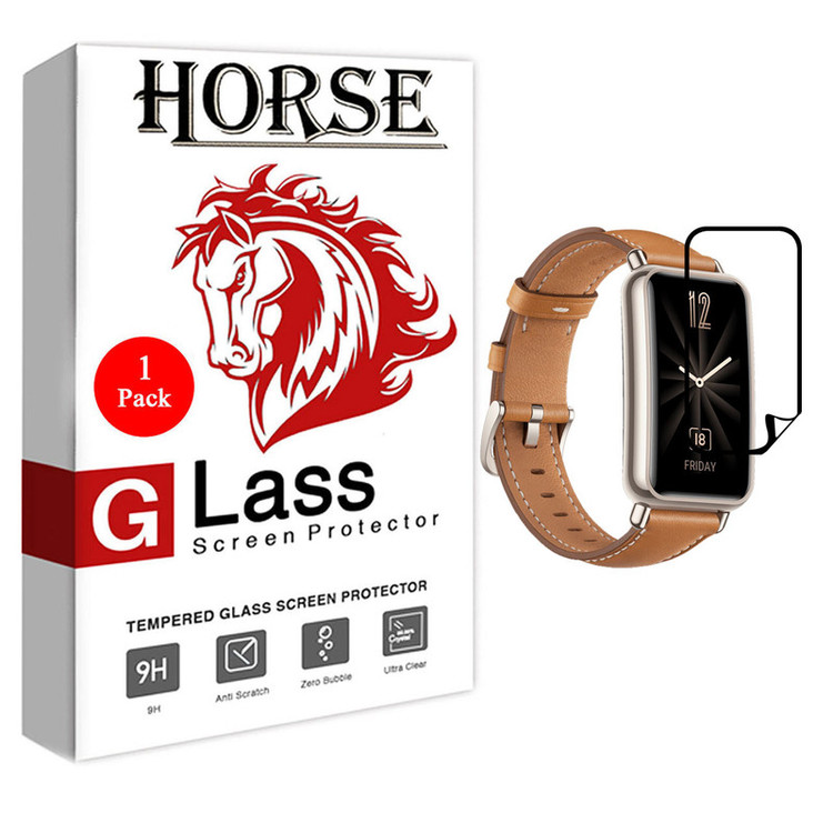 محافظ صفحه نمایش 3D هورس مدل PET-H مناسب برای ساعت هوشمند هوآوی Watch Fit mini