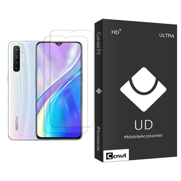محافظ صفحه نمایش کوکونات مدل UDB Ultra MIX002 مناسب برای گوشی موبایل ریلمی XT بسته دو عددی