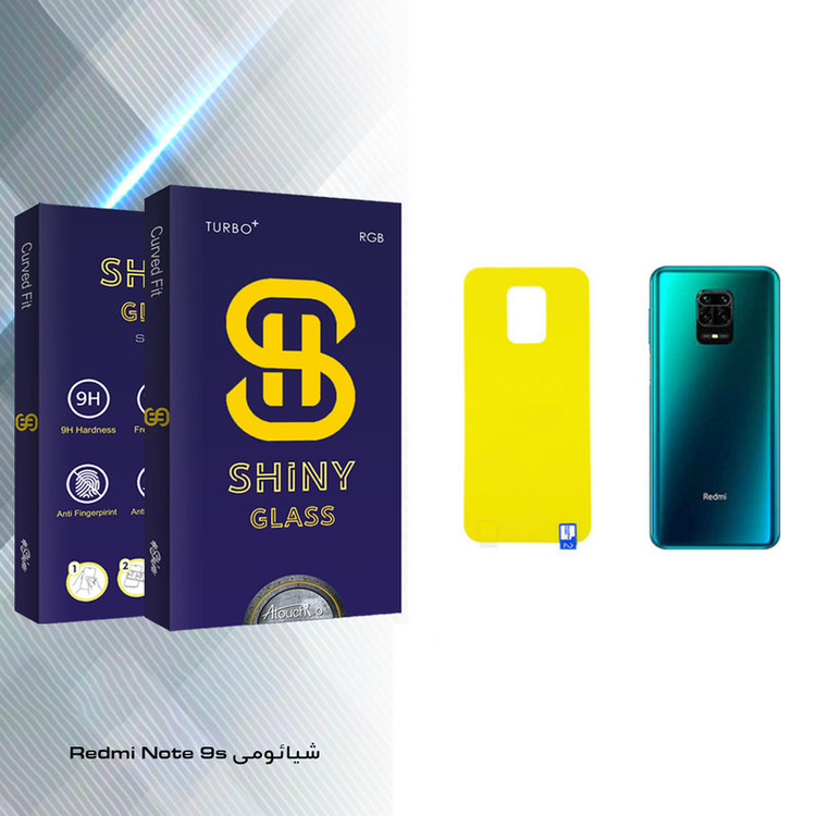محافظ پشت گوشی آتوچبو مدل Shiny Glass مناسب برای گوشی موبایل شیائومی Redmi Note 9s