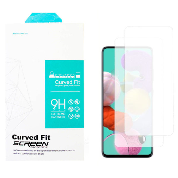 محافظ صفحه نمایش مدل AMAZING مناسب برای گوشی موبایل شیائومی Poco X3 Pro بسته دو عددی