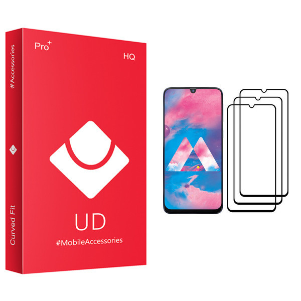 محافظ صفحه نمایش یو دی مدل HQ مناسب برای گوشی موبایل سامسونگ Galaxy M30 بسته سه عددی
