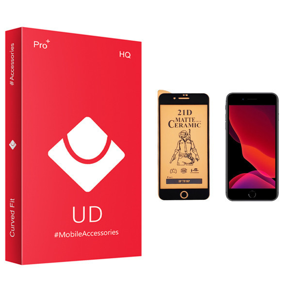 محافظ صفحه نمایش سرامیکی یو دی مدل HQ مناسب برای گوشی موبایل اپل iPhone 8 Plus