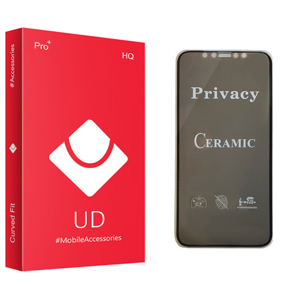محافظ صفحه نمایش سرامیکی یو دی مدل HQ مناسب برای گوشی موبایل اپل Iphone 11 Pro