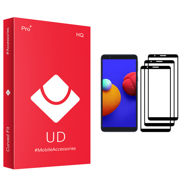 محافظ صفحه نمایش یو دی مدل +PRO مناسب برای گوشی موبایل سامسونگ Galaxy A01 Core بسته سه عددی