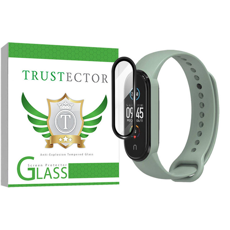 محافظ صفحه نمایش تراستکتور مدل PMMAWT مناسب برای ساعت هوشمند شیائومی Mi Band 5
