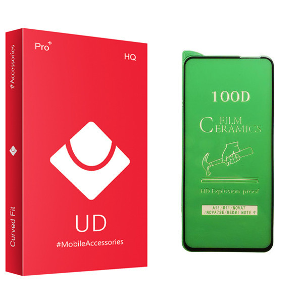 محافظ صفحه نمایش سرامیکی یو دی مدل HQ مناسب برای گوشی موبایل شیائومی Redmi Note 9