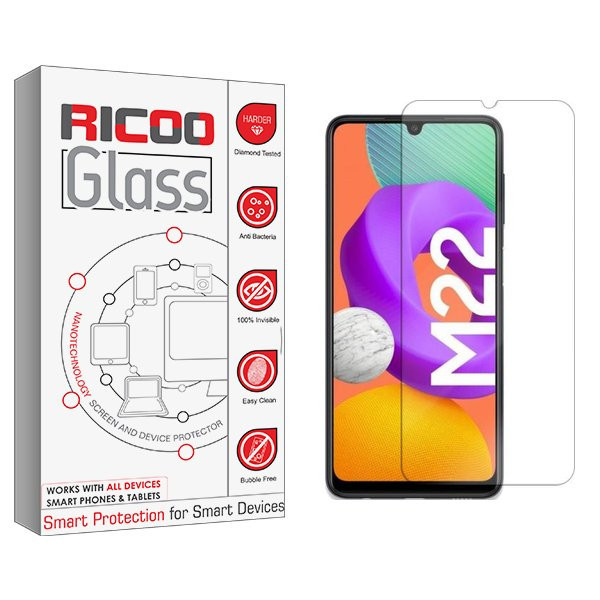 محافظ صفحه نمایش ریکو مدل RiC2 مناسب برای گوشی موبایل سامسونگ Galaxy M22
