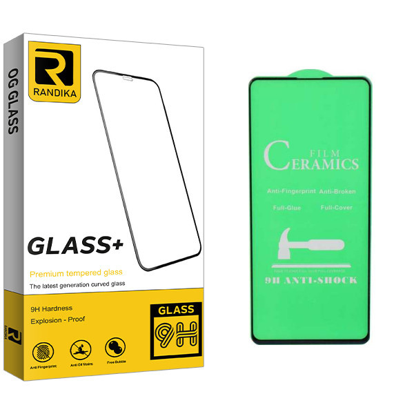 محافظ صفحه نمایش سرامیکی راندیکا مدل Gld مناسب برای گوشی موبایل سامسونگ Galaxy A71/A81/A91/S10 LITE/NOTE10 LITE