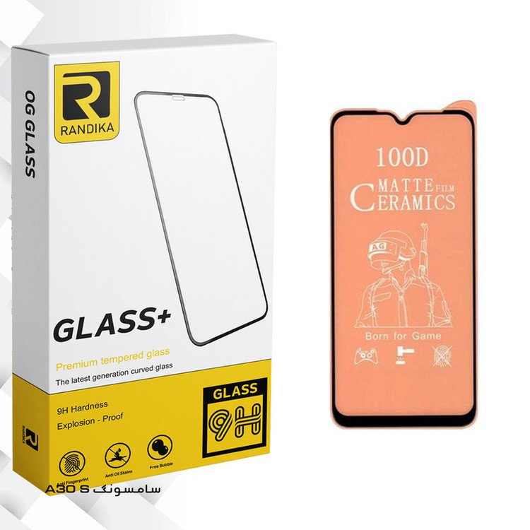 محافظ صفحه نمایش راندیکا مدل Gld مناسب برای گوشی موبایل سامسونگ Galaxy A30 S