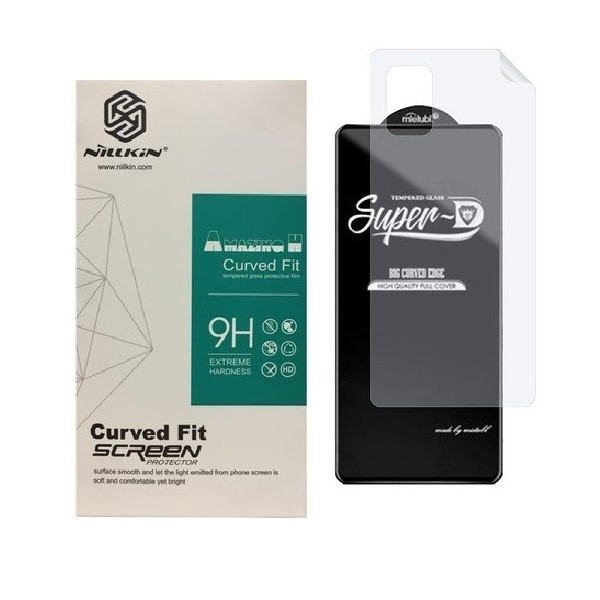 محافظ صفحه نمایش مدل 2SN- مناسب برای گوشی موبایل Galaxy A71 5G به همراه محافظ پشت گوشی