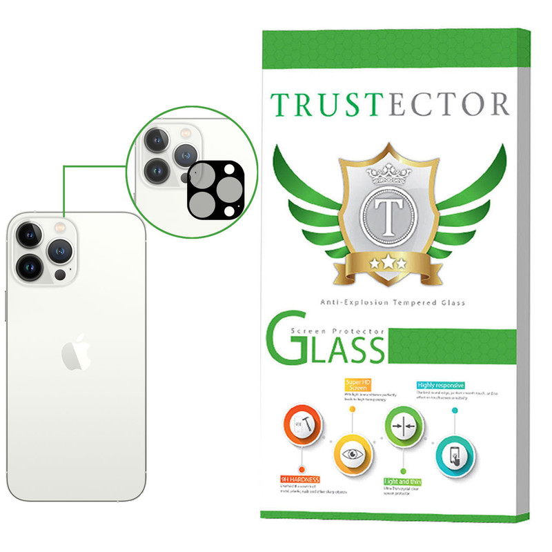 محافظ لنز دوربین تراستکتور مدل LFUL مناسب برای گوشی موبایل اپل iPhone 13 Pro Max