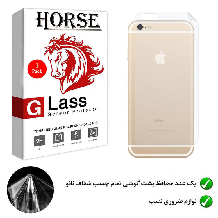 محافظ پشت گوشی نانو هورس مدل TPUB01 مناسب برای گوشی موبایل اپل iPhone 6 Plus