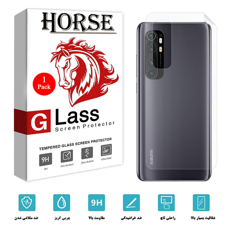محافظ پشت گوشی نانو هورس مدل TPUB01 مناسب برای گوشی موبایل شیائومی Mi Note 10 Lite