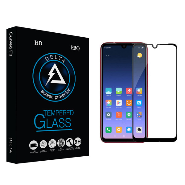 محافظ صفحه نمایش دلتا مدل Fit مناسب برای گوشی موبایل شیائومی Redmi Note 7