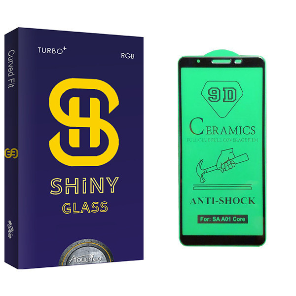 محافظ صفحه نمایش سرامیکی آتوچبو مدل Shiny مناسب برای گوشی موبایل سامسونگ Galaxy A01 core