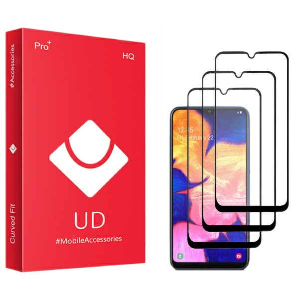 محافظ صفحه نمایش یو دی مدل HQ مناسب برای گوشی موبایل هوآوی Y7 Prime 2019 بسته سه عددی