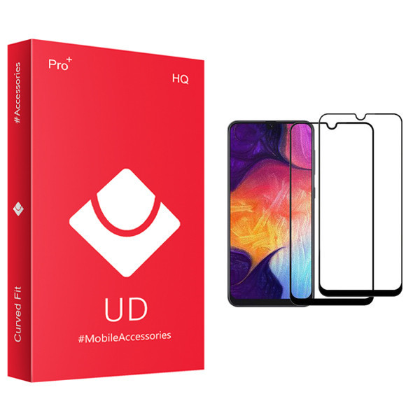 محافظ صفحه نمایش یو دی مدل HQ مناسب برای گوشی موبایل سامسونگ Galaxy A50 بسته دو عددی