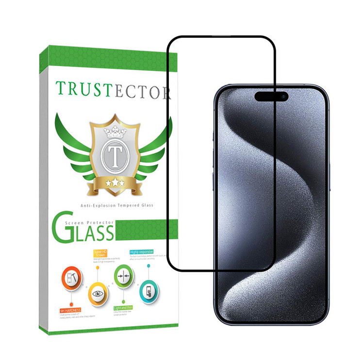 محافظ صفحه نمایش تراستکتور مدل STATICT مناسب برای گوشی موبایل اپل iPhone 15 Pro