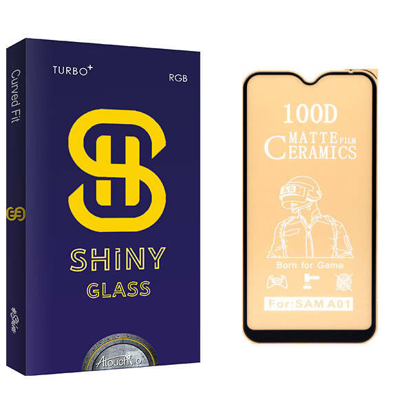 محاظ صفحه نمایش مات آتوچبو مدل Shiny Glass مناسب برای گوشی موبایل سامسونگ Galaxy A01