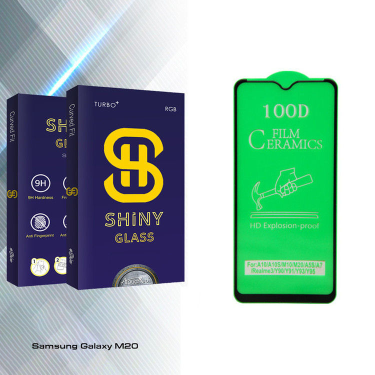 محافظ صفحه نمایش آتوچبو مدل Shiny Glass مناسب برای گوشی موبایل سامسونگ Galaxy M20