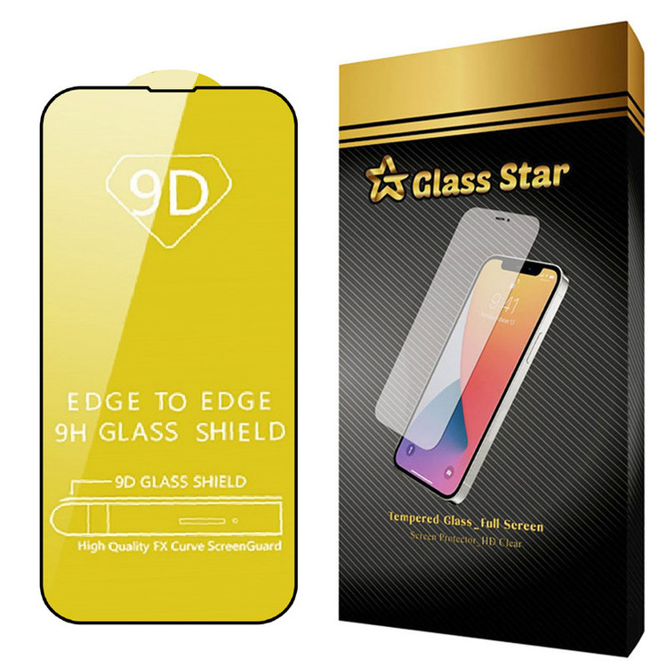 محافظ صفحه نمایش 9D گلس استار مدل FUL مناسب برای گوشی موبایل اپل iPhone 14 Plus