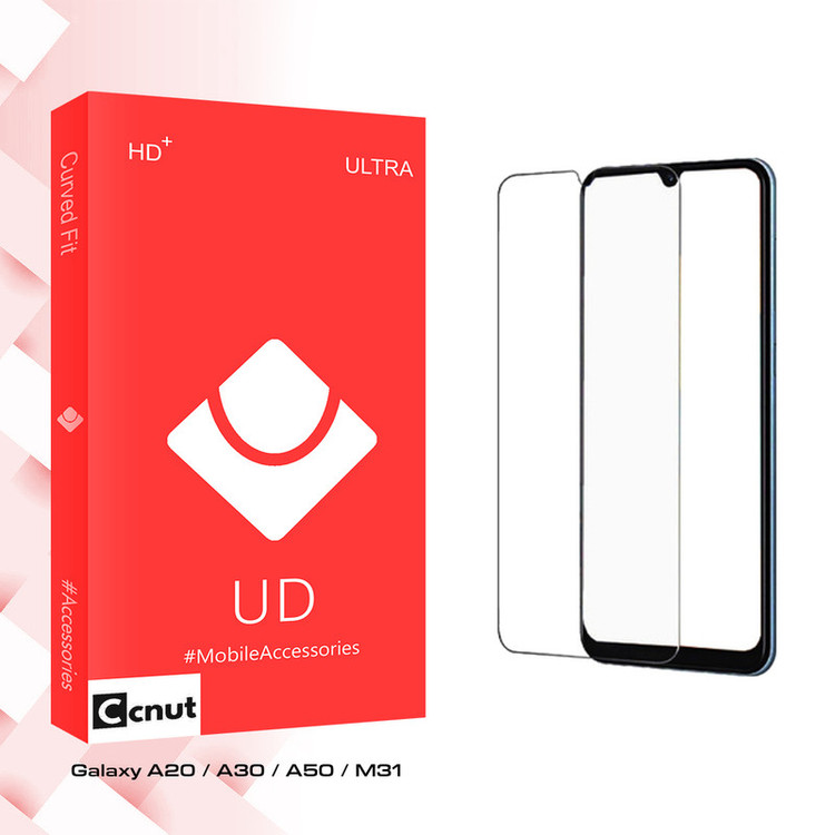 محافظ صفحه نمایش شیشه ای کوکونات مدل UD Ultra مناسب برای گوشی موبایل سامسونگ Galaxy A20 / A30 / A50 / M31