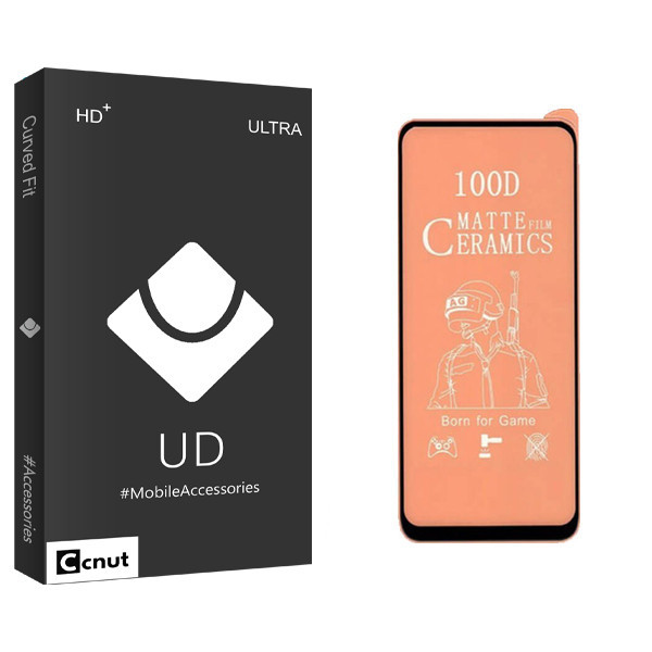محافظ صفحه نمایش سرامیکی کوکونات مدل UD Black مناسب برای گوشی موبایل سامسونگ Galaxy A72