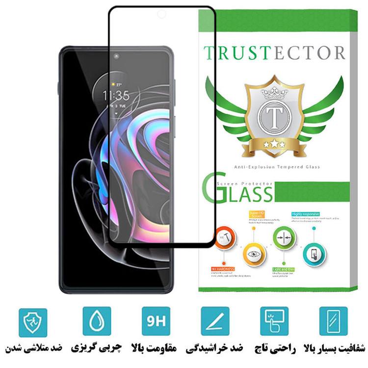 محافظ صفحه نمایش سرامیکی مات تراستکتور مدل MCERAMT مناسب برای گوشی موبایل موتورولا Edge 20 Pro