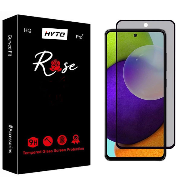 محافظ صفحه نمایش حریم شخصی هیتو مدل Privacy Master Rose مناسب برای گوشی موبایل سامسونگ Galaxy A52s / A53 5G / M31s / S20 FE