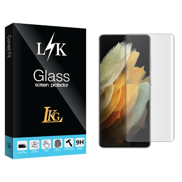 محافظ صفحه نمایش ال کا جی مدل LKK UV_NW مناسب برای گوشی موبایل سامسونگ Galaxy S21 Ultra
