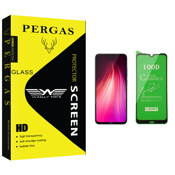 محافظ صفحه نمایش سرامیکی وایلی نایس مدل Pergas Glass مناسب برای گوشی موبایل شیائومی Redmi Note 8T