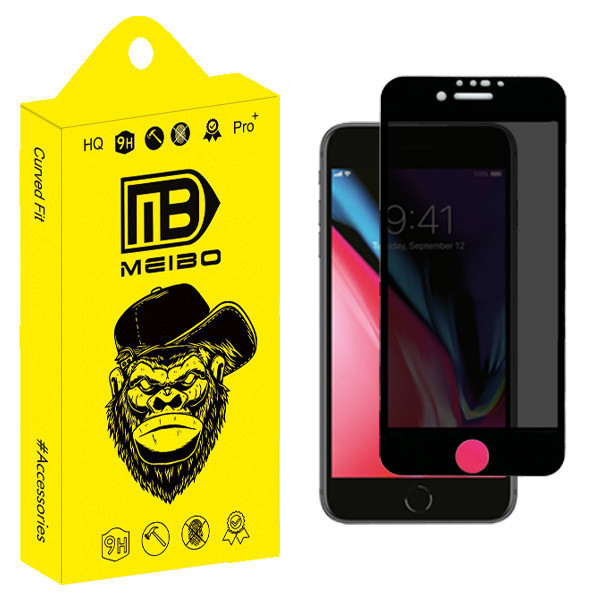 محافظ صفحه نمایش حریم شخصی میبو مدل Black View مناسب برای گوشی موبایل اپل iPhone 7 Plus / 8 Plus
