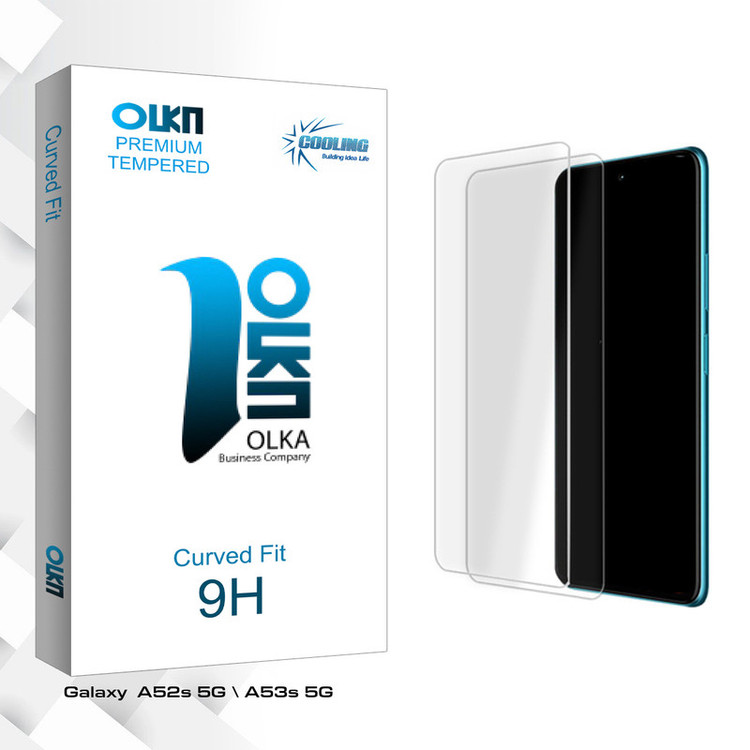 محافظ صفحه نمایش شیشه ای کولینگ مدل Olka Glass MIX مناسب برای گوشی موبایل سامسونگ Galaxy A52s 5G \ A53s 5G بسته دو عددی