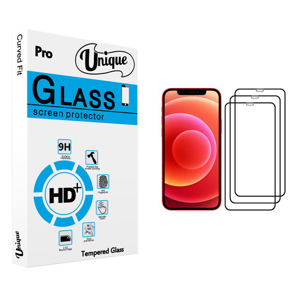 محافظ صفحه نمایش یونیک مدل ULTRA مناسب برای گوشی موبایل اپل iPhone 12 mini بسته سه عددی