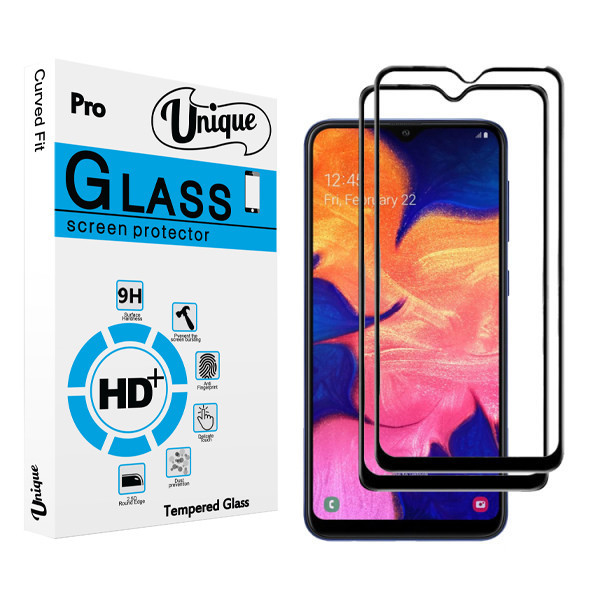 محافظ صفحه نمایش سرامیکی یونیک مدل ULTRA مناسب برای گوشی موبایل سامسونگ Galaxy M10 بسته دو عددی